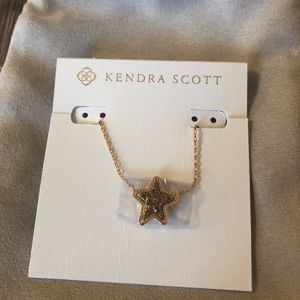 Rose Gold Kendra Scott Necklace